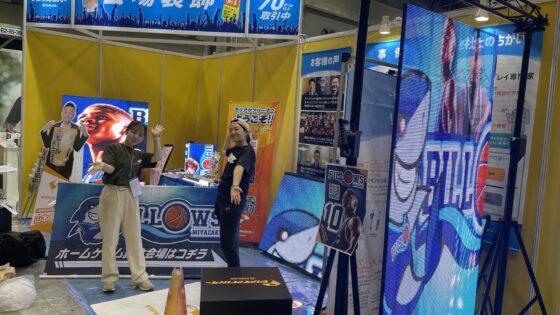 スポーツイベント・店舗装飾：SPORTEC2023に出展しました。