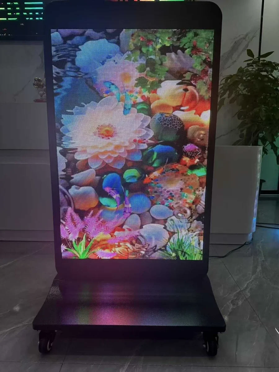 スポーツ特化型LEDビジョンの展示イメージ